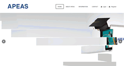 Desktop Screenshot of apeas.org.uk